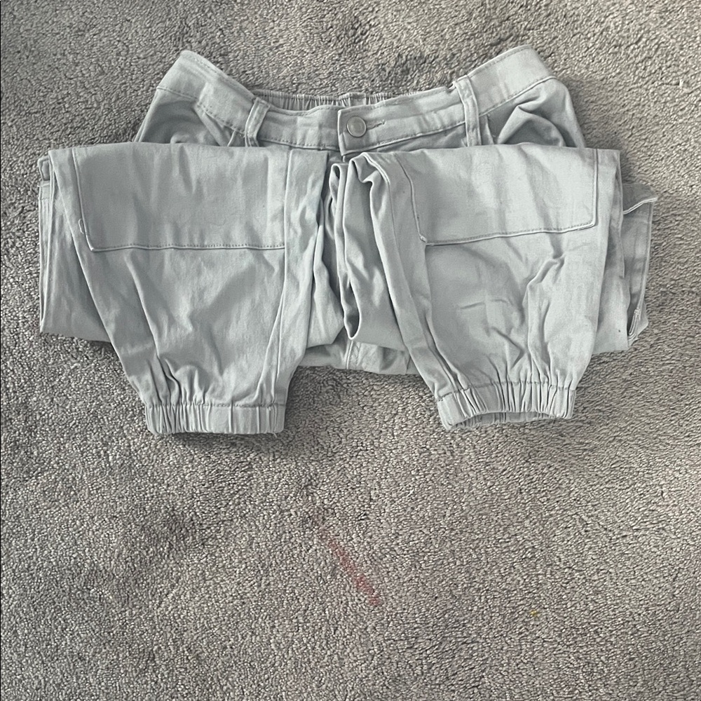 Almost Famous Light Gray Women's Joggers